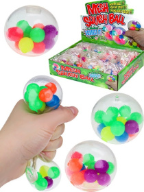 Антистресс-мялка 6 см (микс, внутри с шар.), (12 шт в наборе) Антистресс-мялка 6 см (микс, внутри с шар.), (12 шт в наборе)