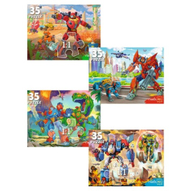 Пазлы 35 элементов Мир трансформеров №33 Пазлы 35 элементов Мир трансформеров №33