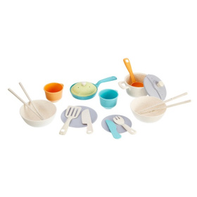 Набор Girl's Club "Посуда", 17 предметов, органические материалы Набор Girl's Club "Посуда", 17 предметов, органические материалы