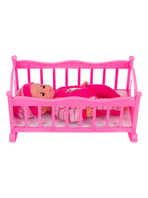 Набор Girl's Club "Маленькая мама", в комплекте: пупс 30 см, кроватка, стульчик, аксессуары Набор Girl's Club "Маленькая мама", в комплекте: пупс 30 см, кроватка, стульчик, аксессуары