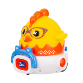 Машинка "Цыплёнок" "Elefantino" на пульте р/у, игрушка снимается, световые и звуковые эффекты Машинка "Цыплёнок" "Elefantino" на пульте р/у, игрушка снимается, световые и звуковые эффекты