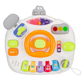 Центр развивающий Elefantino "Веселые гонки": игровой столик (25*25*21см), пианино, руль, светофор Центр развивающий Elefantino "Веселые гонки": игровой столик (25*25*21см), пианино, руль, светофор