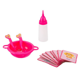 Пупс 38 см "Girl's Club" с аксессуарами, подвижная мимика, фразы, песенка на русском языке Пупс 38 см "Girl's Club" с аксессуарами, подвижная мимика, фразы, песенка на русском языке