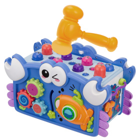 Развивающий игровой центр "Крабик" "Elefantino", пианино, пищалка, часики, игра с молоточком,рыбалка Развивающий игровой центр "Крабик" "Elefantino", пианино, пищалка, часики, игра с молоточком,рыбалка