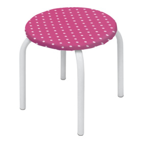 Табурет детский (горошек на розовом) Табурет детский (горошек на розовом)