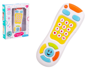 Пульт музыкальный "Elefantino", световые эффекты, более 25 песенок, сказок, звуков Пульт музыкальный "Elefantino", световые эффекты, более 25 песенок, сказок, звуков