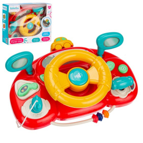 Игрушка Elefantino "Рулю сам", 7 звуков, 10 мелодий, световые эффекты, ключ зажигания, клаксон Игрушка Elefantino "Рулю сам", 7 звуков, 10 мелодий, световые эффекты, ключ зажигания, клаксон