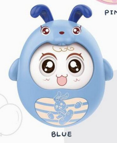 Неваляшка "Elefantino", подвижные детали, звук колокольчика Неваляшка "Elefantino", подвижные детали, звук колокольчика