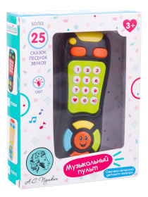 Пульт музыкальный "Elefantino", световые эффекты, более 25 песенок, сказок, звуков Пульт музыкальный "Elefantino", световые эффекты, более 25 песенок, сказок, звуков