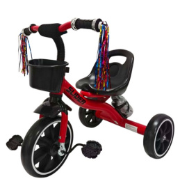 Велосипед трехколесный Slider колеса EVA 10 и 8", корзинка, бутылочка Велосипед трехколесный Slider колеса EVA 10 и 8", корзинка, бутылочка