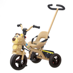 Велосипед 3-х колесный с ручкой управления, надувные колеса 8 и 10 дюймов Велосипед 3-х колесный с ручкой управления, надувные колеса 8 и 10 дюймов