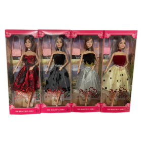 Кукла с аксессуарами, ручки и ножки шарнирные, 4 вида в ассортименте Кукла с аксессуарами, ручки и ножки шарнирные, 4 вида в ассортименте