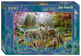Мозаика "puzzle" 1000 "Семья волков весной" (Авторская коллекция) Мозаика "puzzle" 1000 "Семья волков весной" (Авторская коллекция)