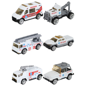 Набор машинок "Спецтехника.Скорая помощь" (металл, 3шт., 2 вида микс, в/к Набор машинок "Спецтехника.Скорая помощь" (металл, 3шт., 2 вида микс, в/к