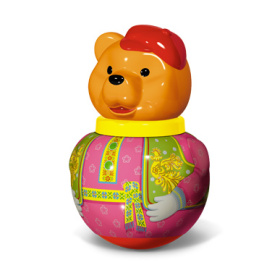 Неваляшка малая Бурый медведь "Потапыч" Неваляшка малая Бурый медведь "Потапыч"