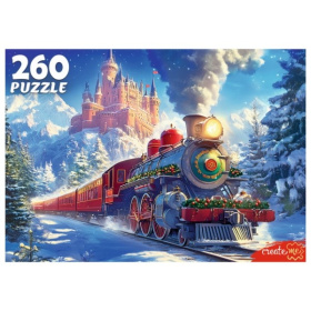 Пазлы 260 элементов. Новогодний экспресс, Пазлы 260 элементов. Новогодний экспресс,