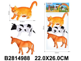 Набор "Животные" (3 шт в упак) Набор "Животные" (3 шт в упак)