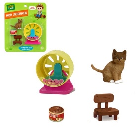 Игрушка Zooland "Мой любимец" котик с аксессуарами Игрушка Zooland "Мой любимец" котик с аксессуарами