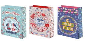 Пакет подарочный 14-20 лам.матовый микс (12 шт в наборе) Пакет подарочный 14-20 лам.матовый микс (12 шт в наборе)