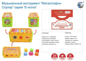 Игрушка развививающая 4 в1