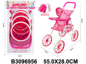 Коляска для кукол, металлическая, размер: 30*59*60 см Коляска для кукол, металлическая, размер: 30*59*60 см