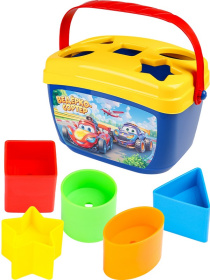 Сортер-ведерко "Гонки" Сортер-ведерко "Гонки"