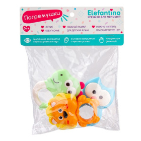 Набор "Погремушки" Elefantino 3 шт. Набор "Погремушки" Elefantino 3 шт.