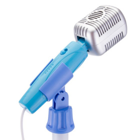 Микрофон "Girl's Club", размер 25*95 см, световые и звуковые эффекты, подключается к телефону Микрофон "Girl's Club", размер 25*95 см, световые и звуковые эффекты, подключается к телефону