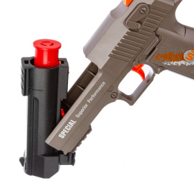 Пистолет "BeBoy", гильзы вылетают при перезарядке Пистолет "BeBoy", гильзы вылетают при перезарядке