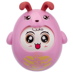 Неваляшка "Elefantino", подвижные детали, звук колокольчика Неваляшка "Elefantino", подвижные детали, звук колокольчика