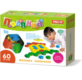 Мозаика "Полянка" 60 деталей Мозаика "Полянка" 60 деталей