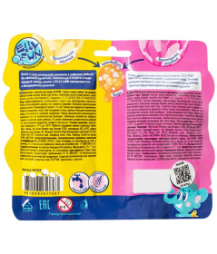 Кристаллы с треском Ellyfun 2 в 1 розовый/желтый, Кристаллы с треском Ellyfun 2 в 1 розовый/желтый,