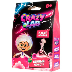 Научно-познавательный набор Пенный монстр, модели Crazy Lab