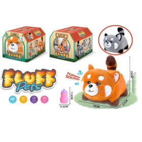 Игрушка мягкая "Питомец" реагирует на прикосновения, закрывает глазки, виляет хвостиком, повторюшка Игрушка мягкая "Питомец" реагирует на прикосновения, закрывает глазки, виляет хвостиком, повторюшка