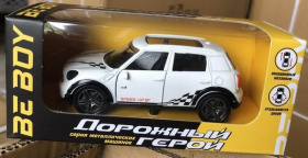 Машинка инерционная металлическая "BeBoy" Машинка инерционная металлическая "BeBoy"