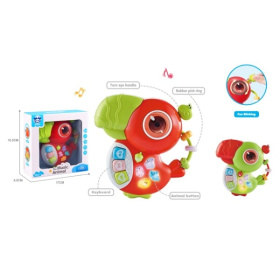 Пианино детское "Тукан", световые и звуковые эффекты, функциональные кнопки, 2 цвета в ассортименте Пианино детское "Тукан", световые и звуковые эффекты, функциональные кнопки, 2 цвета в ассортименте