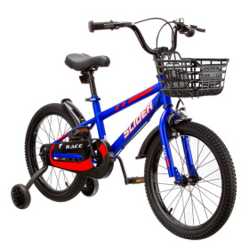 Велосипед двухколесный SLIDER, 18", синий Велосипед двухколесный SLIDER, 18", синий