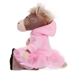 Игрушка мягконабивная ТМ "Relana" Лошадка в худи и юбке-пачке Жизель, 25 см Игрушка мягконабивная ТМ "Relana" Лошадка в худи и юбке-пачке Жизель, 25 см