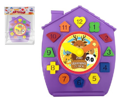 Часы обучающие, сортер Часы обучающие, сортер