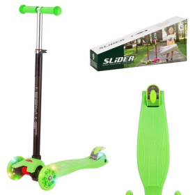 Самокат четырехколесный, колеса PU со светом Самокат четырехколесный, колеса PU со светом