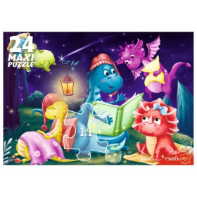 Макси-пазлы 24 элемента. "Мир динозавров" №48 Макси-пазлы 24 элемента. "Мир динозавров" №48