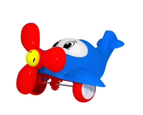 Игрушка-покатушка «Самолет» цвета микс в сетке Игрушка-покатушка «Самолет» цвета микс в сетке
