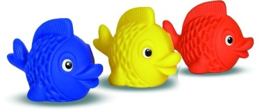 Набор игрушек из ПВХ  "Набор Рыбки Весна", 7 см