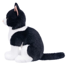 Игрушка мягконабивная ТМ "Relana" Кот черный с белым, 21 см, в/п 21*12*15 см Игрушка мягконабивная ТМ "Relana" Кот черный с белым, 21 см, в/п 21*12*15 см