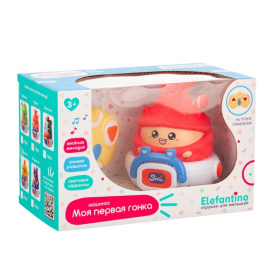 Машинка "Фрукт" "Elefantino" на пульте р/у, игрушка снимается, световые и звуковые эффекты Машинка "Фрукт" "Elefantino" на пульте р/у, игрушка снимается, световые и звуковые эффекты