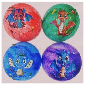 Мяч детский "дракончик", в ассортименте Мяч детский "дракончик", в ассортименте