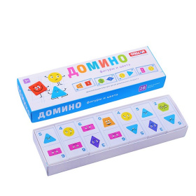 Домино большое «Фигуры и цвета» Домино большое «Фигуры и цвета»