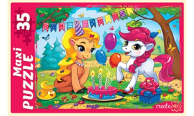 Макси-пазлы "Пони на празднике" 35 эл. Макси-пазлы "Пони на празднике" 35 эл.