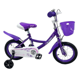 Велосипед 2-х колесный "Slider Style 12" с дополнительными колёсами Велосипед 2-х колесный "Slider Style 12" с дополнительными колёсами