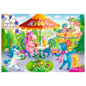 Макси-пазлы 24 элемента. "Единороги" №8 Макси-пазлы 24 элемента. "Единороги" №8